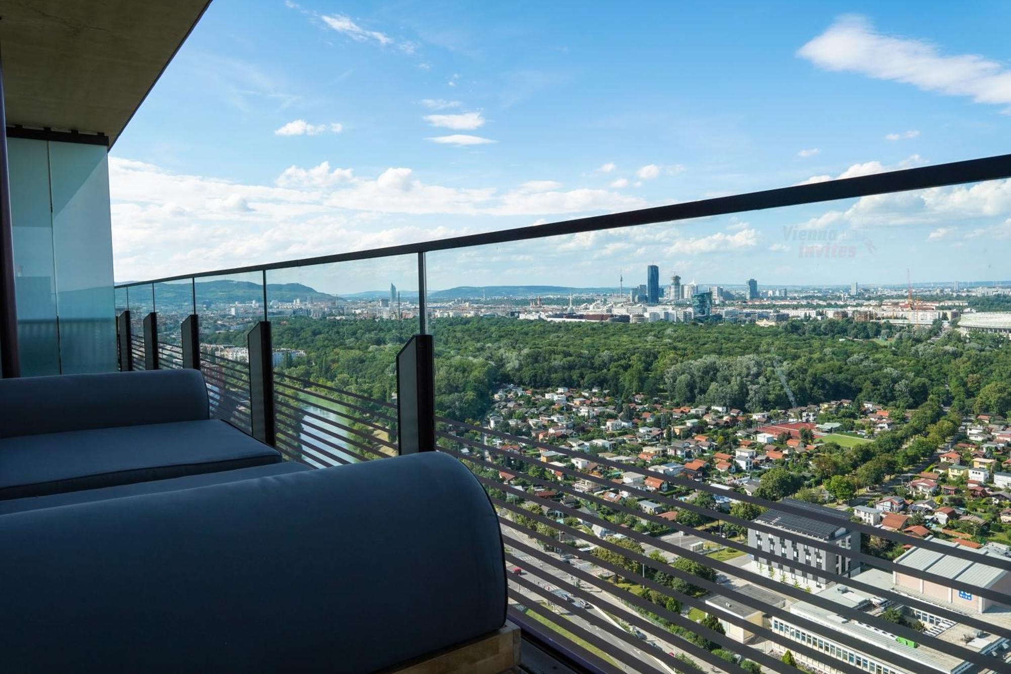 Triiiple 7Heaven - Amazing View On Top Floor With Rooftop Pool 비엔나 외부 사진
